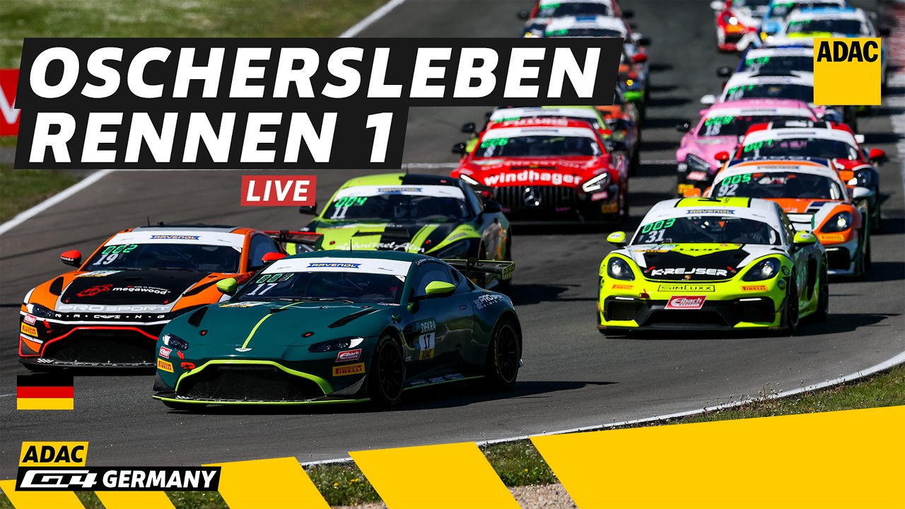 ADAC GT4 Germany Rennen 1 Live 🏁 | Oschersleben 2026