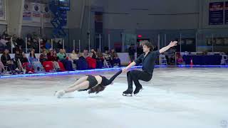 Sydney Cooke & Matt Kennedy skate to "Tiny Dancer" at the Patriot Figure Skating Club 2024 Ice Show