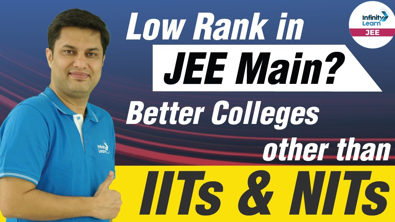Low Rank in JEE Main? Best Options other than IITs and NITs LIVE AnshulSir IL JEE