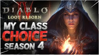 My Class I'm Starting With In Diablo 4 Season 4 and Why!