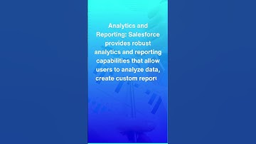 Analytics and Reporting in Salesforce Shorts
