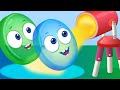 Op and Bob Cartoons | Green Blue Turquoise | Learn Colors | Logic Movie for Kids