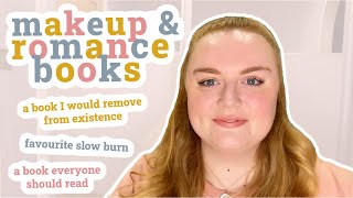 Makeup and Romance Books Tag! | Let's talk books while I do my makeup 