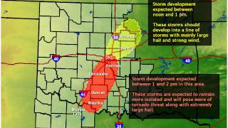 Severe Weather Update - Mon May 20, 2013 1130am