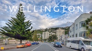 Wellington New Zealand Driving Tour 4K | Oriental Bay to Porirua | New Zealand Driving Tour 4K