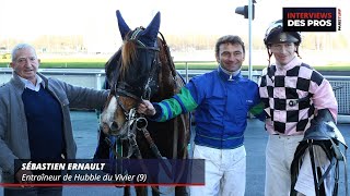 SÉBASTIEN ERNAULT | ENTRAÎNEUR DE HUBBLE DU VIVIER | QUINTÉ DU VENDREDI 17 MAI À PARIS VINCENNES