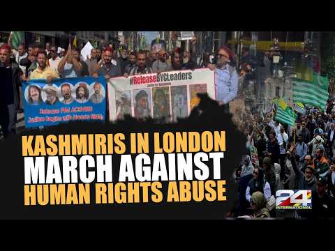 Kashmiris Stage Massive London March Against Human Rights Abuse in PoJK
