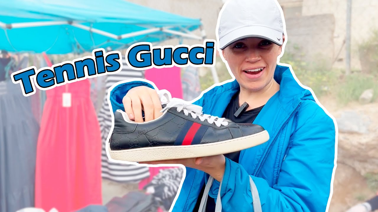 Los llevo al tianguis conmigo *Tennis Gucci*
