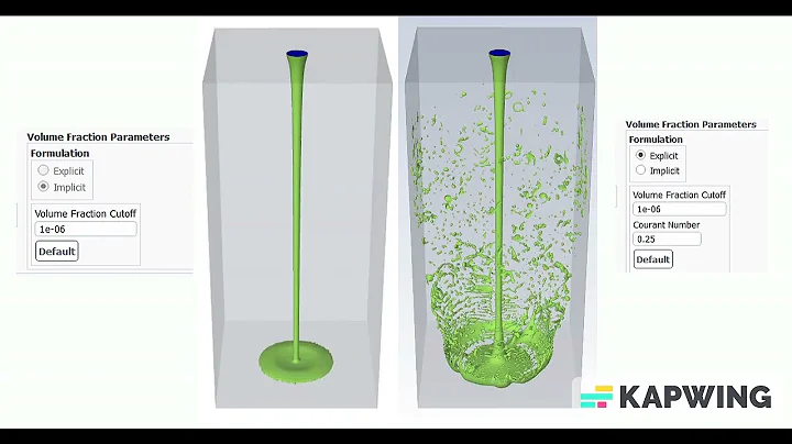 VOF Multiphase Flow in CFD Explained-Explicit vs. Implicit Formulations #CFD #VOF #Multiphase