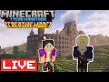 Minecraft 1 year Creative Marathon Day 2! Learning how to mountain!