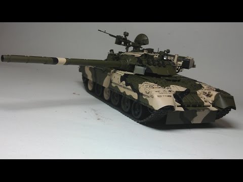 T-80У (Xact Scale Models,1/35) Сборка,покраска модели