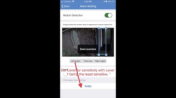 Create Motion Detection Alerts with the Camhi app