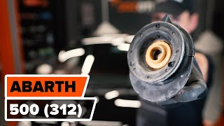 How to solve the problem with ABARTH rear and front Strut mount: video guide
