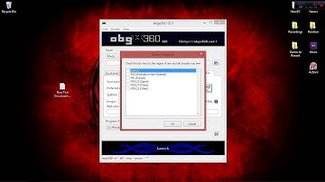 Settings for abgx360gui