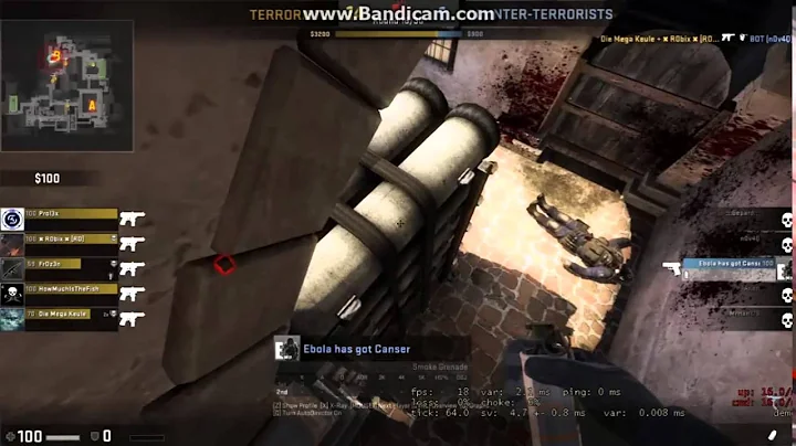 CS:GO - 1v5 EPIC Ninja Clutch!