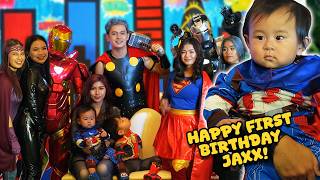 First Birthday Ni Baby Jaxx! Sobrang Saya! Namiss Namin Ito! Haha