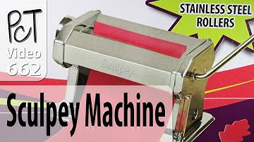 Sculpey Clay Conditioning Machine Stainless Steel Rollers (Unboxing)