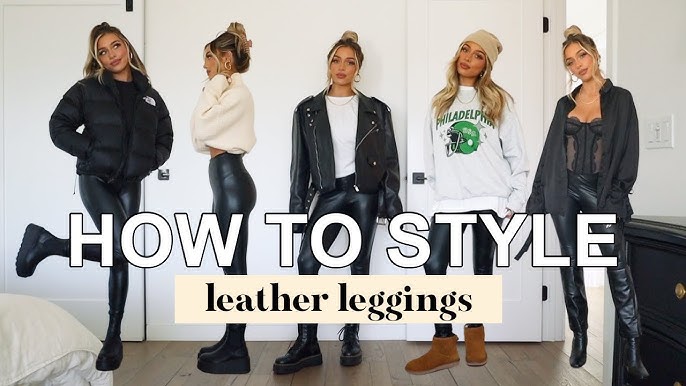 How To Style Leather Leggings (Commando Leather Leggings Review