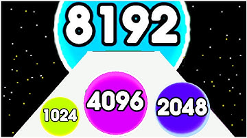 Join Digits reach 1024, 2048, 4096, 8192 - Gameplay Walkthrough - Levels 16-25