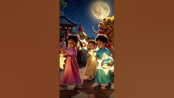 Rước Đèn Tháng Tám 🏮🎑 | Nhạc Thiếu Nhi Vui Nhộn Trung Thu Cho Bé #shorts