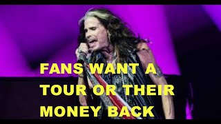 Steven Tyler's Valentines Day Message Provokes Angry Fans Waiting For Refunds