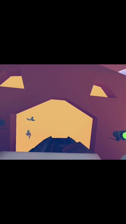 Floating around #gravivr #gravi #vr #gorillatag #fun #spacesong #pumpkin #space