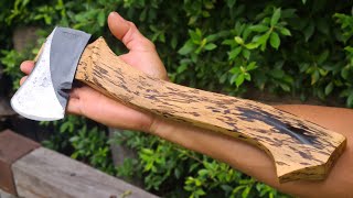 Axe Art : Restoring An Old Axe Into A Collectible Piece Of Art | Plumb Boy Scout