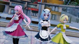 MMD Tougen Renka 3ppl ver maid ver