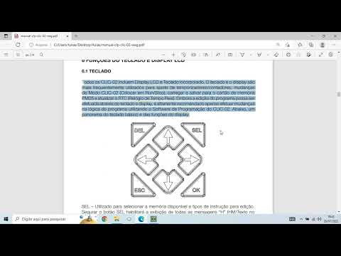Linguagem Ladder Programação Com Clic-02 Weg - Funções Teclado e Display IHM - Video Aula 11