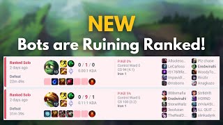Jungling bots are ruining ranked games!