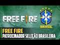 Free Fire é o NOVO PATROCINADOR da seleção brasileira de futebol, a CBF 2