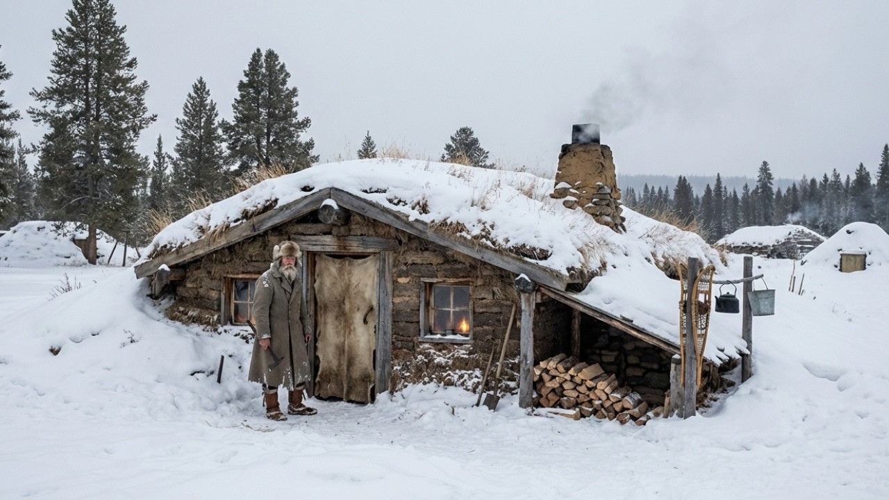 What A Civil War Veteran Learned From The Cheyenne About Earth Shelters Saved His Town at -59°F