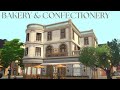 🍰 CONFEITARIA + PADARIA COM APARTAMENTO NO SIMS 4! TOUR (Ócio e Negócios | Sem CP)