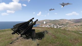 Footage Of Rbs Hawk Missile Destroyed Russian Su-57 Fighter Jets - Arma 3