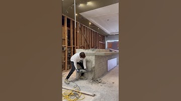 ARTIFICIAL STONE PROCESS WITH CONCRETE#construction #art #piedraartificial #artificialrock #inimitez