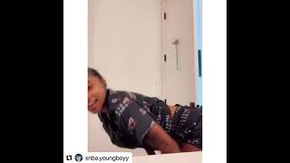 Jania Meshell Shaking Her Big Butt 