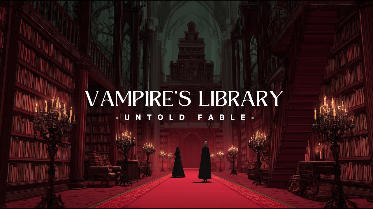 Vampire’s Library | 1 Hour Dark Fantasy Music and Ambience
