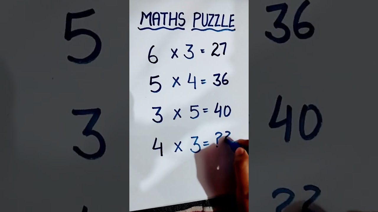Genius can solve in 6 second? #mathematics #mathias777_numbers  #reelitfeelit #reelsinstagram #trendingreels #explore #puzzle…