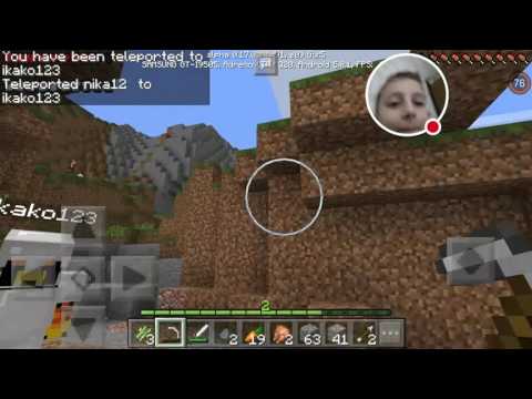 ჩემი Minecraft PE ნაკადი 1saatiani video