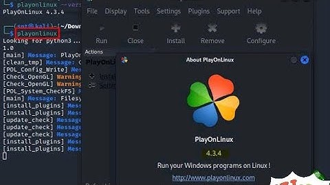How to install PlayOnlinux on your Kali Linux.(2023)
