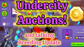 Undercity SHOPPING and talking breeding updates (Dragon Adventures, Roblox)