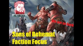Sons of Behemet Faction Focus Heywoah Reacts