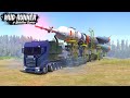 Spintires MudRunner Scania R1000 5x5 Truck Transports Mega Oversized Cargo