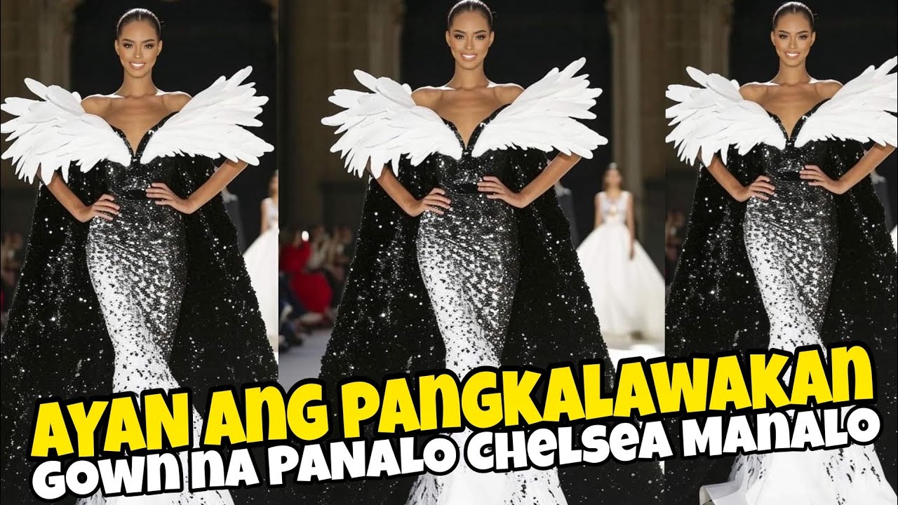 Chelsea R Pang AYAN NA OH PANG KALAWAKAN GOWN ni Chelsea Manalo Wow Miss Universe 2024 ...
