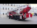 RUSSIAN FIRE TRUCK responding compilation