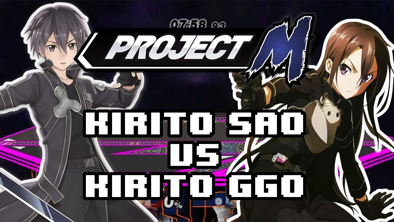 Kirito (SAO) Vs Kirito (GGO) - Project M (1080p 60FPS) - YouTube