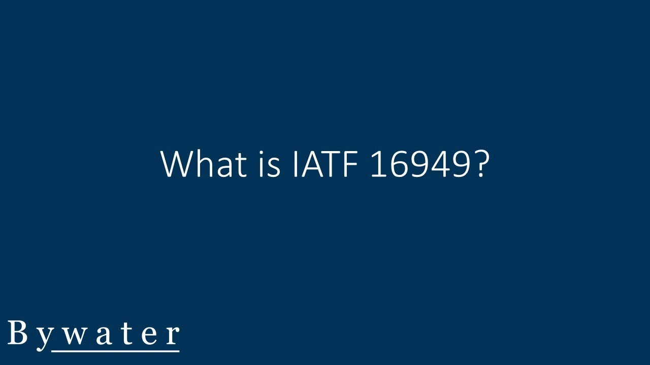 iatf 16949 lead auditor