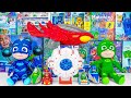 PJ Masks : 96 min Compilation - Satisfying Unboxing Power Heroes Hero Super Airplane Playset (ASMR)