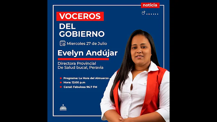 La Hora del Almuerzo, Entrevista Dra. Evelyn Andjar