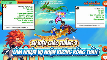 Ngọc Rồng Online - Review Sự Kiện 2/9 Săn Ván Bay Rồng Thần